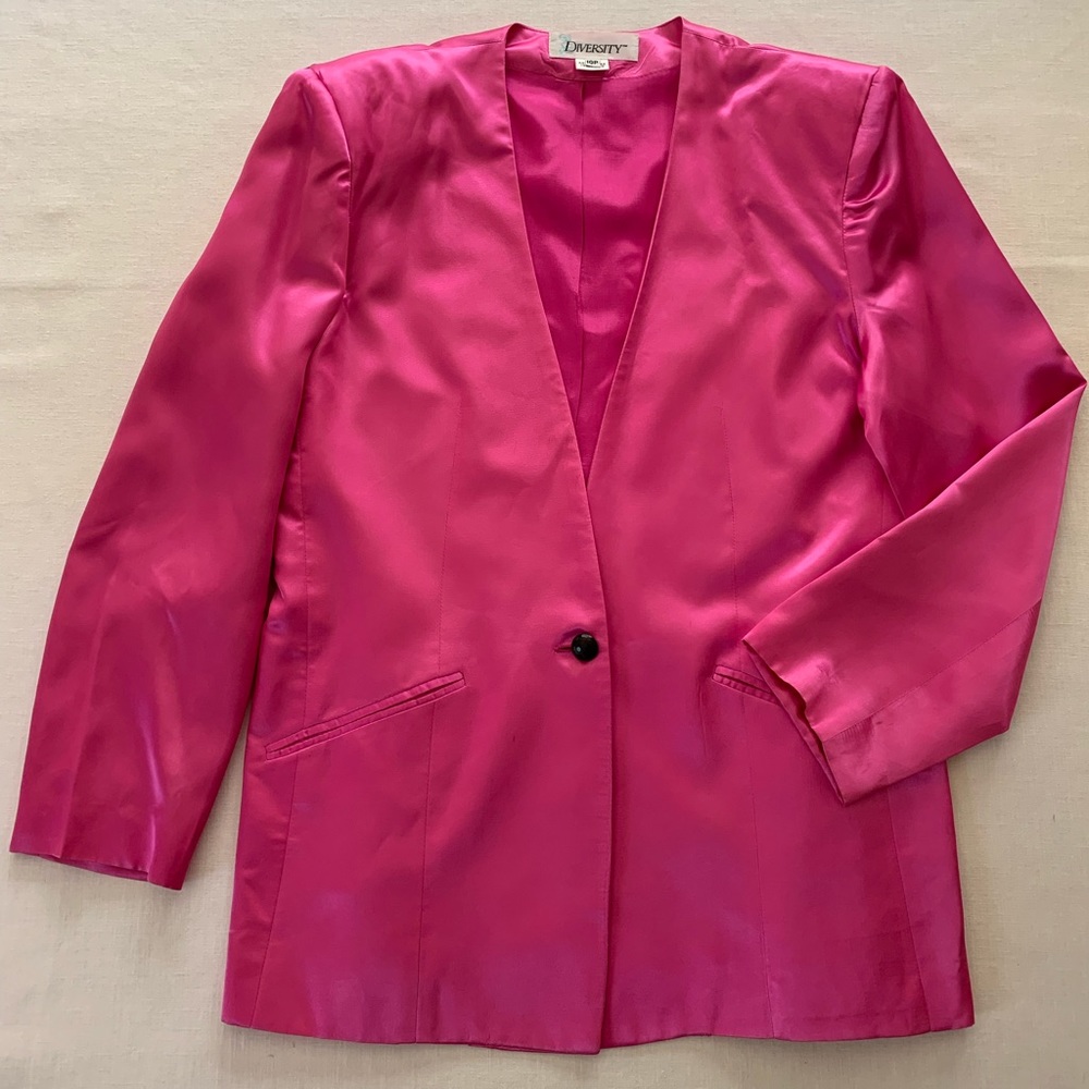 Vintage 80s Pink Jacket